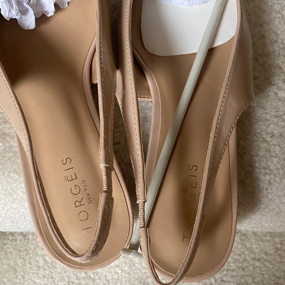 Torgeis Janessa Women's Nude Slingback Heels - Picture 3 of 6